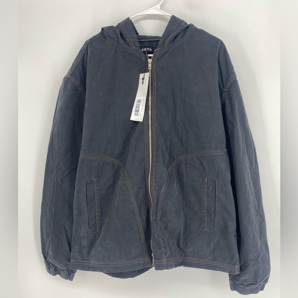 KOTN Charcoal Hooded Jacket